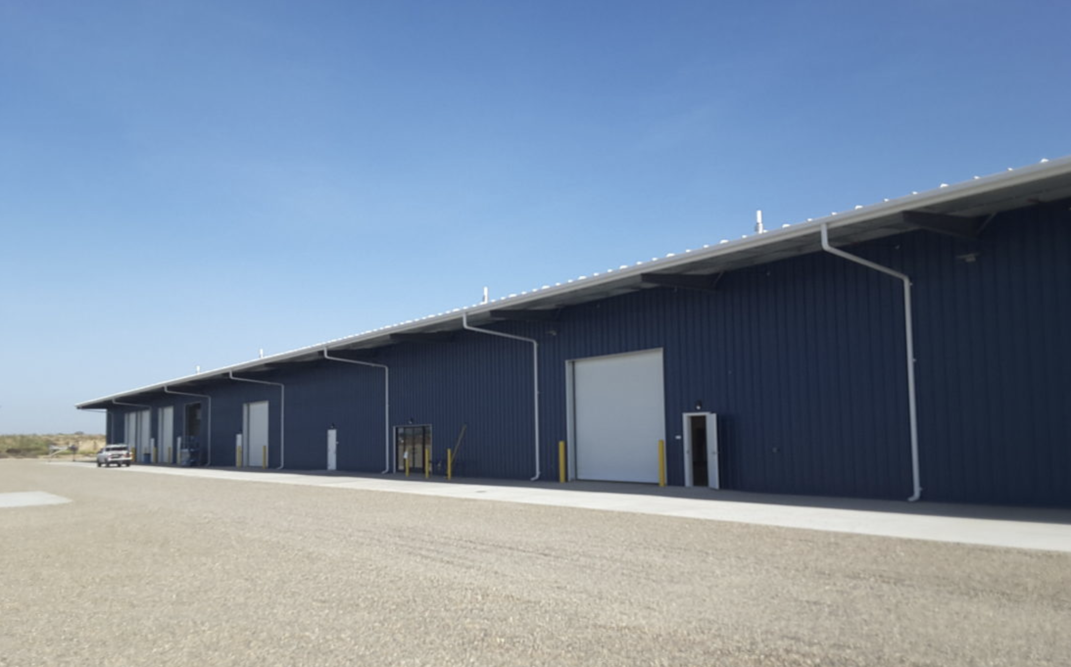 Mid Control Operations Facility Warehouse Exterior